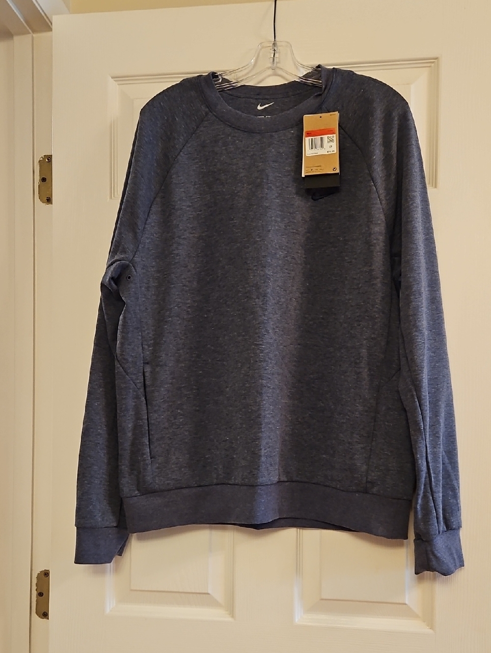 Nike Men’s Heather Navy Crewneck Sweatshirt